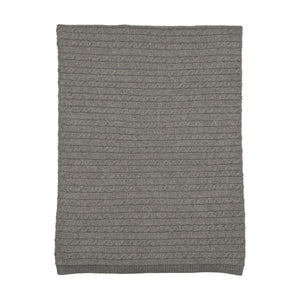Baby Boy Layette Set | Soft Cable Knit | Charcoal | Bee and Dee | AW25