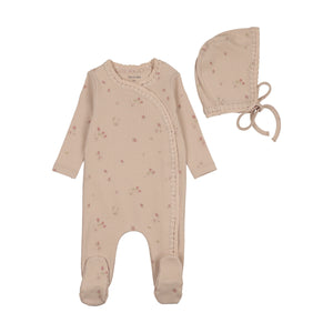 Baby Girl Layette Set | Sweet Berry Print | Cream Puff | Bee and Dee | SS26