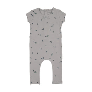 Baby Boy Romper | Sweet Berry Print | Pale Blue | Bee and Dee | SS26