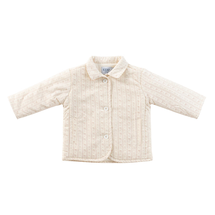 Baby Girl Jacket | Vintage Pattern | Mauve | Kipp
