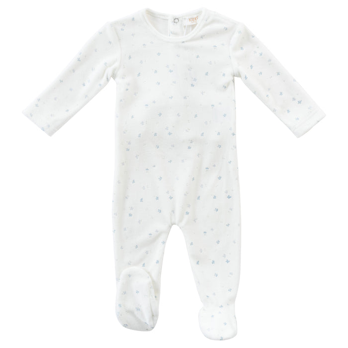 Baby Boy Footie + Hat | Bud | Blue | Kipp