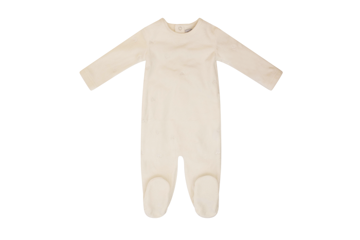 Baby Girl Layette Set | Embroidered Heart | White | Kipp | AW23