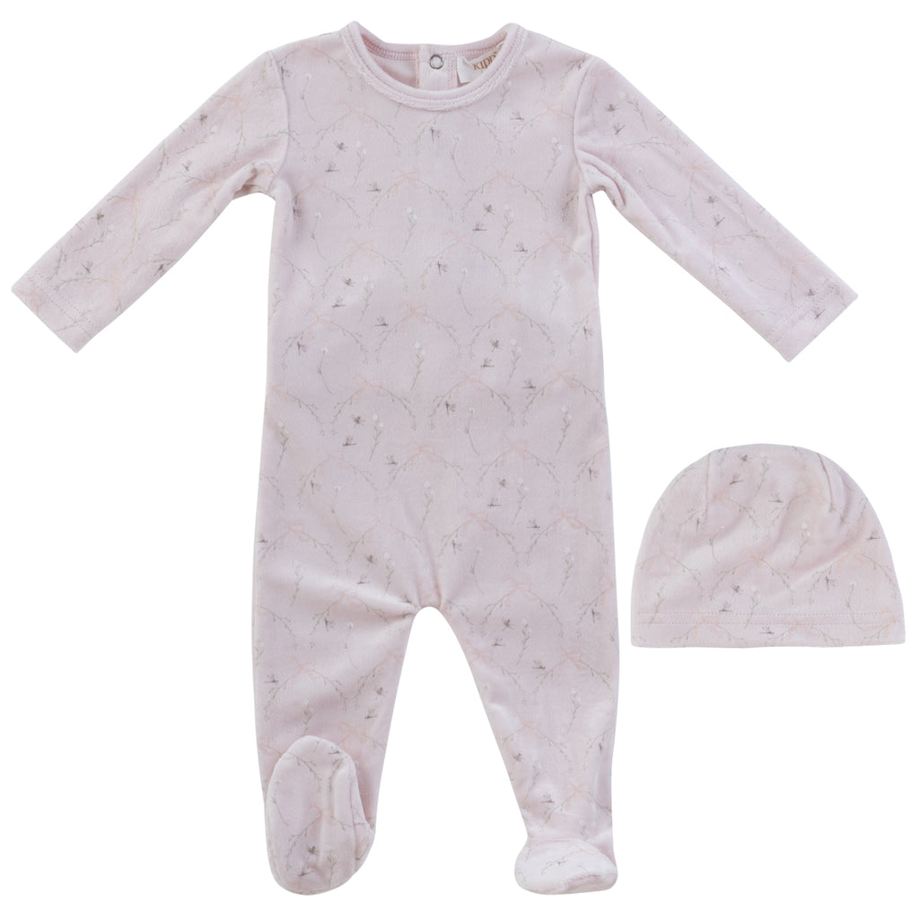 Baby Girl Layette Set | Flying Ribbons | Pink | Kipp Baby | Aw25