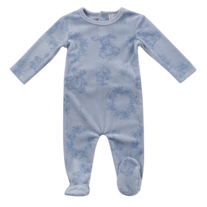 Baby Boy Footie Set | Petit Toile | Blue | Kipp Baby | Aw25
