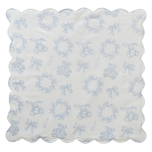 Baby Boy Layette Set | Petit Toile | White Blue | Kipp Baby | Aw25