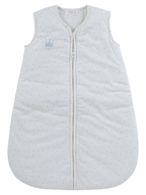 Baby Sleep Sack | Little Crown Sleeping Bag | Blue | Kipp Baby | SS26
