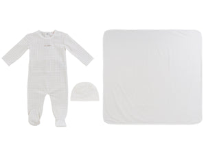Baby Boy Layette Set | Teddy Au Pane | Stone | Kipp Baby | SS26