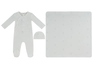 Baby Boy Layette Set | Petit Ours | Blue | Kipp Baby | AW26