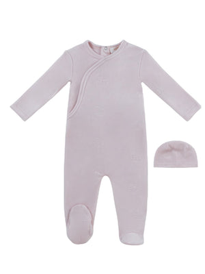 Baby Girl Footie & Hat | Whinny Wrap | Pink | Kipp Baby | AW26