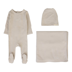 Baby Boy Layette Set | Take Me Home Bebe | Oat | Lil Legs | SS26