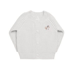 Knit Cardigan | Blossom Ivory | SS26 | Milk Denmark