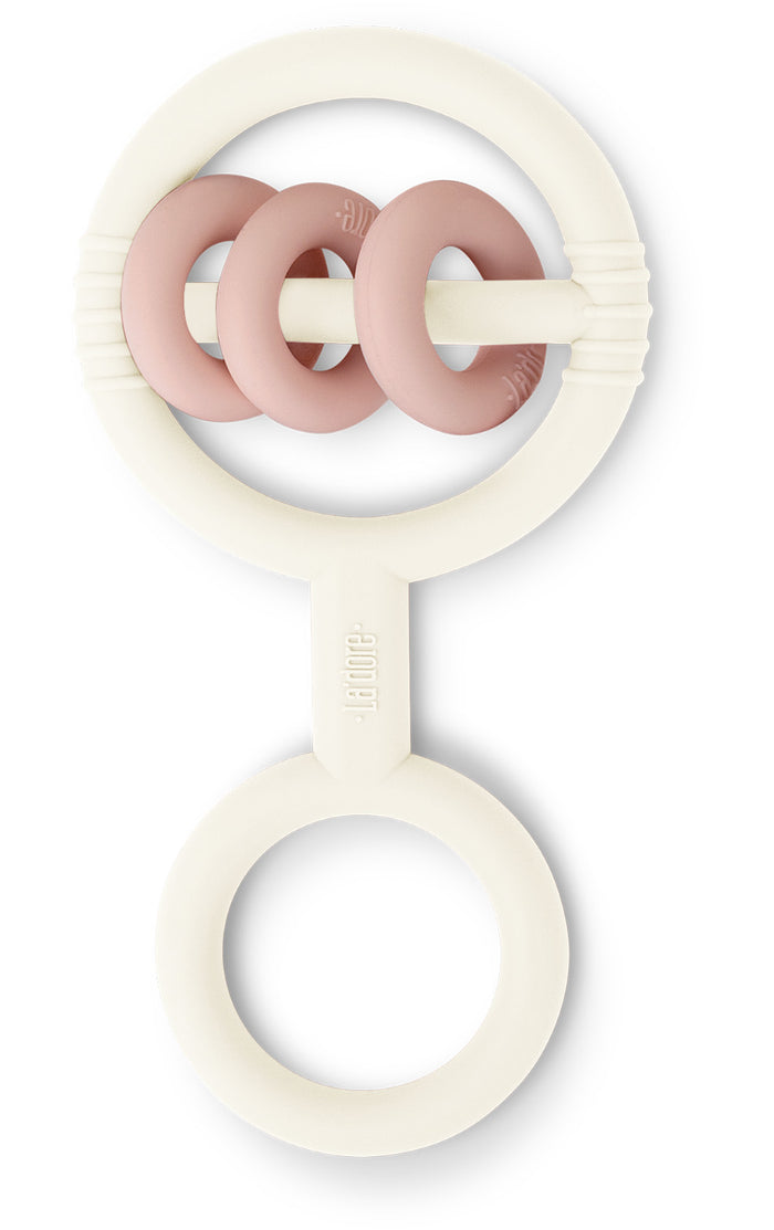 Bebe Rattle Teether | Adora | Vanilla