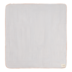 Baby Girl Layette Set | Pom Pom Trim | White/Pink | Bebe Bella