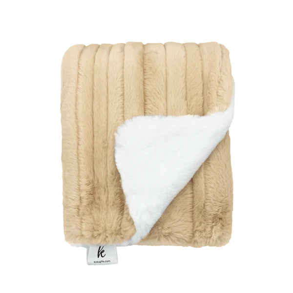 Minky Blanket | Wave | Beige | Kidu