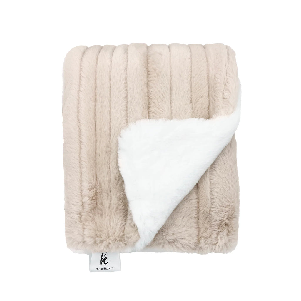 Minky Blanket | Wave | Blush | Kidu