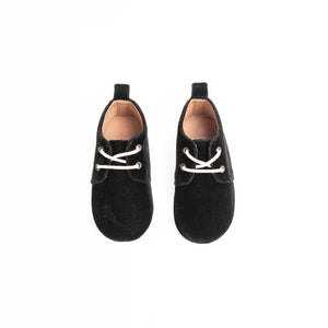 Baby Moccasin | Waverly Black Velvet | Camille | AW25