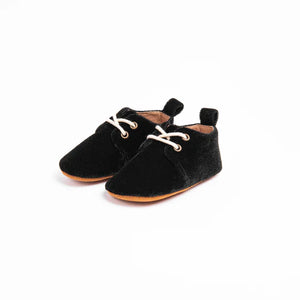 Baby Moccasin | Waverly Black Velvet | Camille | AW25