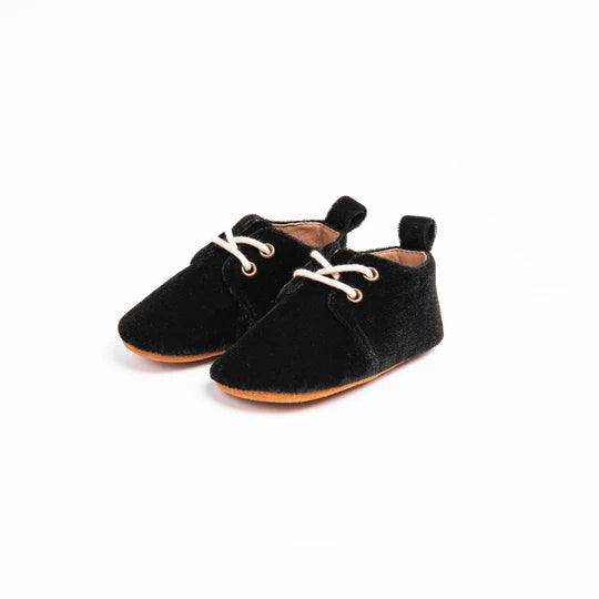 Baby Moccasin | Waverly Black Velvet | Camille | AW25
