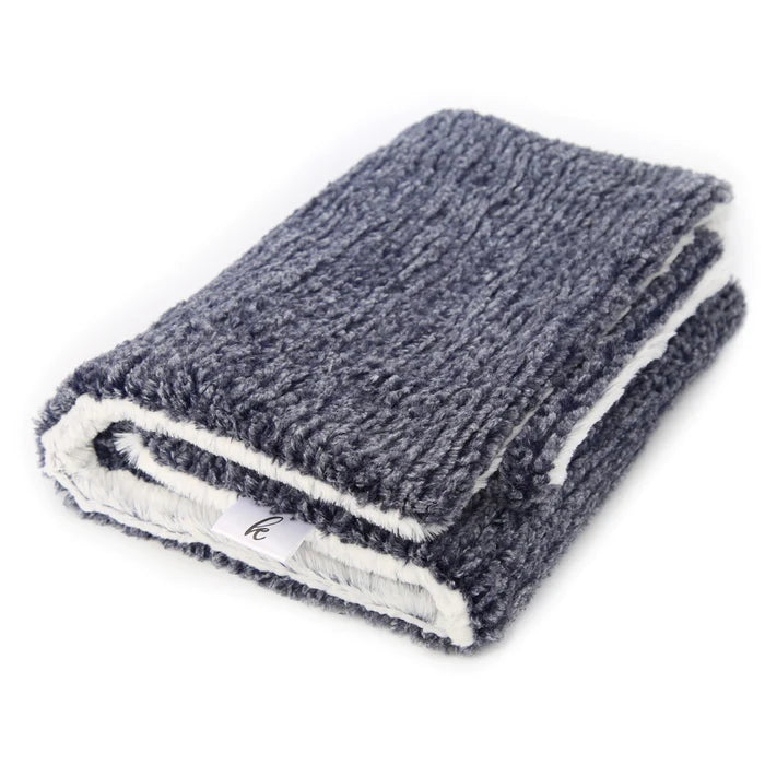 Minky Blanket | Weave | Indigo | Kidu