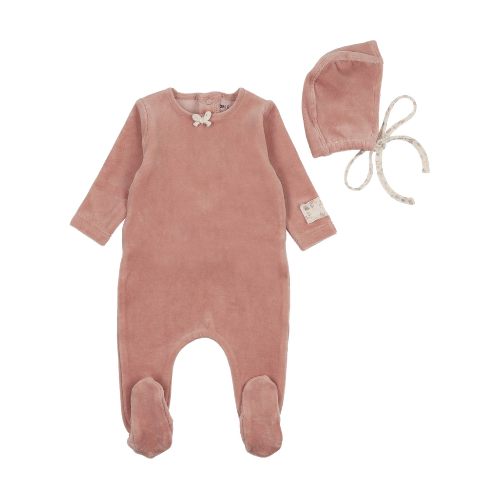 Baby Girl Layette Set | Whimsical Bloom Patch | Rose | Bee and Dee | AW25