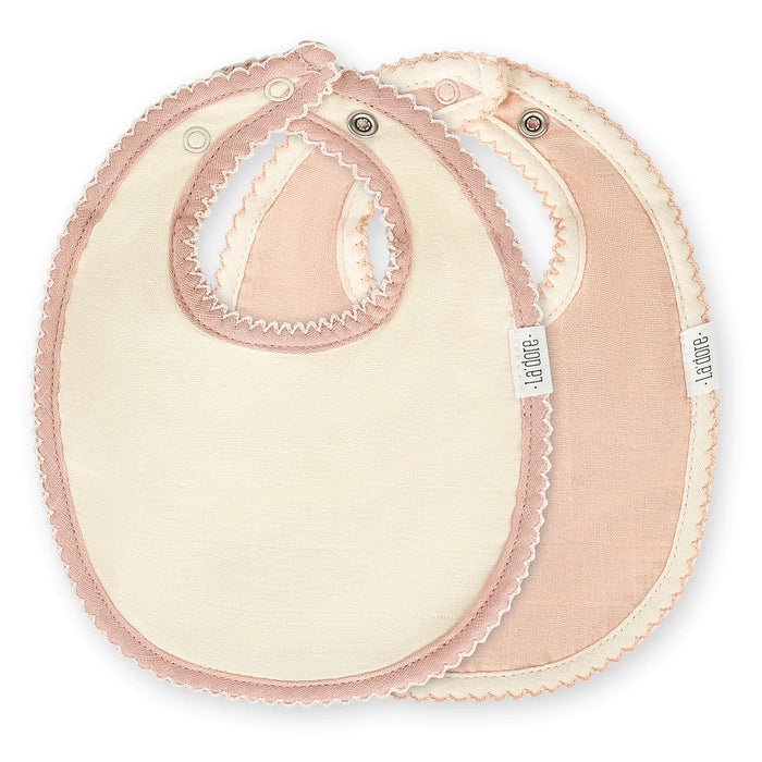 Baby Girl Muslin Bib | 2 Pack | Whimsical | Adora