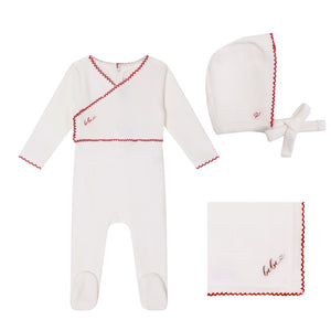 Baby Girl Layette Set | Classic Velour | White | Minilabel | AW26