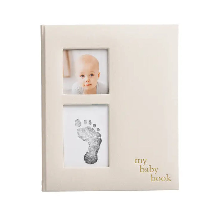 Linen Baby Memory Book | Pearhead