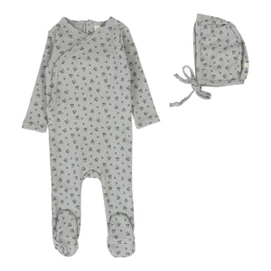 Baby Boy Footie Set | Bud | Light Blue | Lil Legs | Aw25