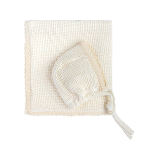 Baby Neutral Blanket | Vintage Cream | Bebe Beaute