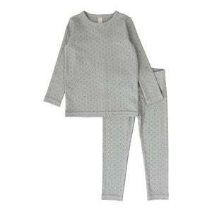 Baby Boy Lounge Set | Gem Stripe | Light Blue | Lil Legs | SS26
