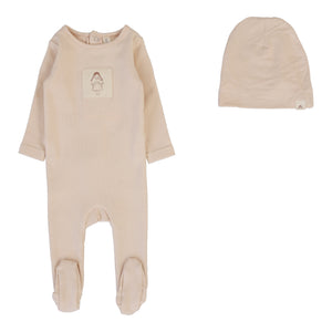 Baby Girl Footie + Hat | Graphic Tag | Petal | Lil Legs | SS26