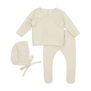 Baby Boy Layette Set | Bris Set + Blanket | Classic | White | Lil Legs | AW25