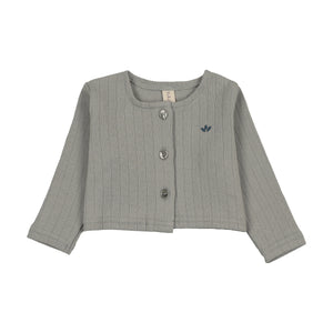 Baby Boy Cardigan | Floret | Light Blue | Lil Legs | SS26