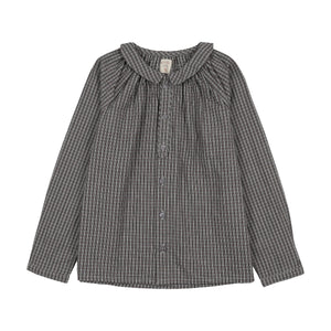Baby Boy Shirt | Plaid Edition | Dried Blue Plaid | Lil Legs | AW26