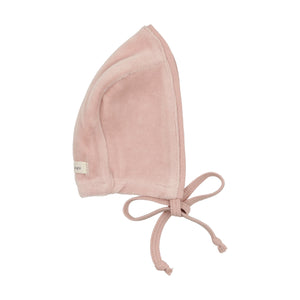 Baby Girl Footie + Hat | Velour | Pink | Lil Legs | AW23