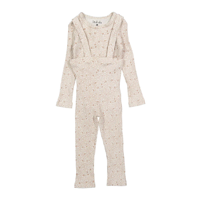 Baby Girl Suspender Set | Mauve Liana | Ladida AW25