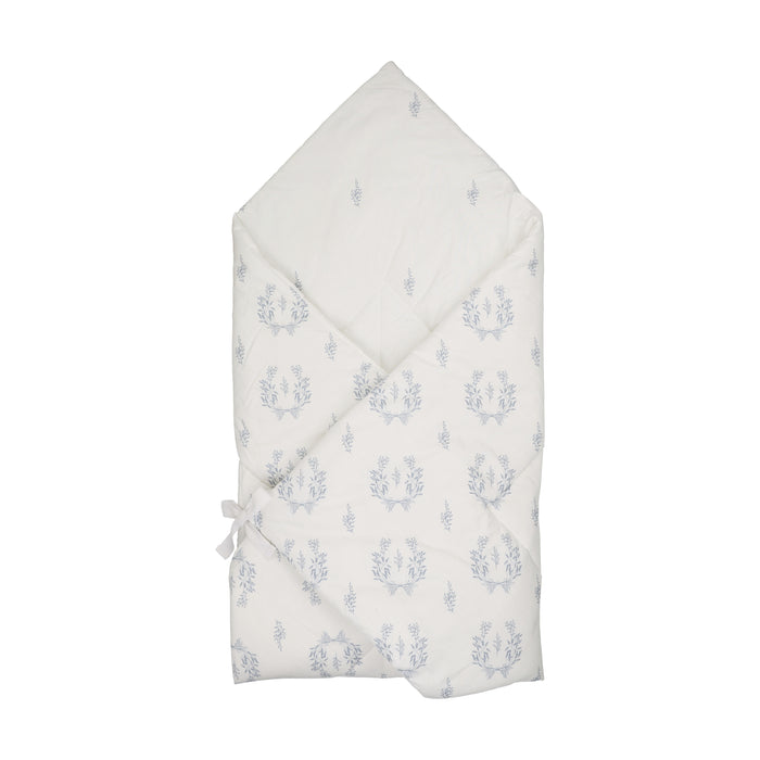 Baby Boy Wrap/Playmat | Botanical | Blue | Peluche | AW25