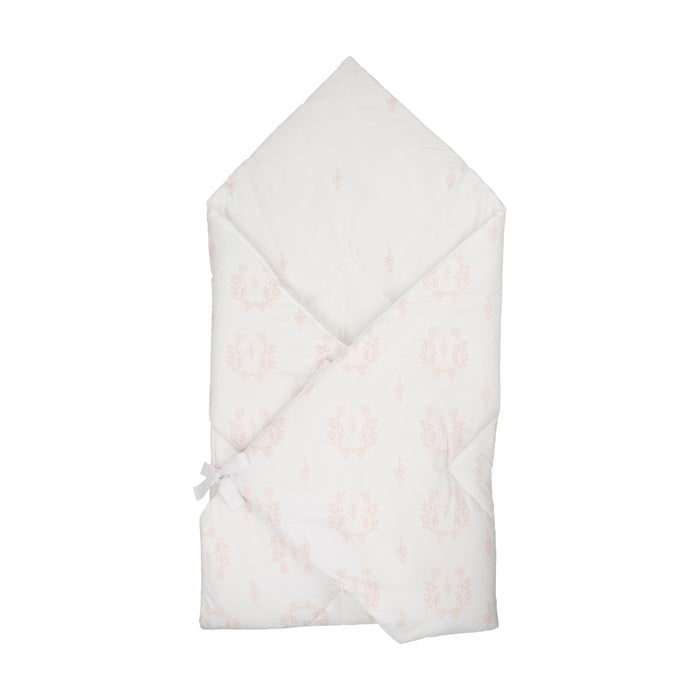 Baby Boy Wrap/Playmat | Botanical | Pink | Peluche | AW25