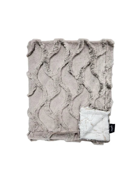 Baby Boy Blanket | Minky Plush | Bailey Latte | Winx + Blinx