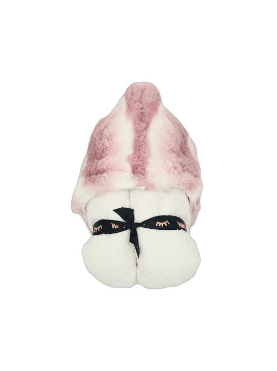Baby Hooded Towel | Winx + Blinx | Plush Waves Navy