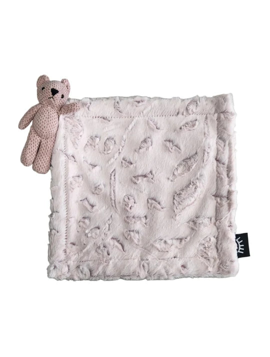 Baby Girl Lovey Blanket | Poppy Rosewater Bear | Winx + Blinx