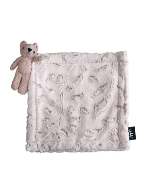 Baby Girl Lovey Blanket | Poppy Rosewater Bear | Winx + Blinx