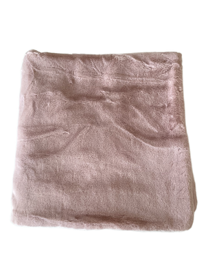 Baby Girl Blanket | Fur Plush | Blush | Kipp