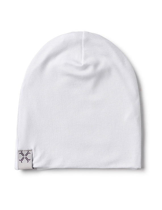 Baby Neutral Beanie | Jacqueline & Jac | White