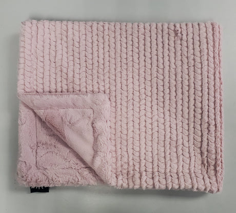 Baby Girl Blanket | Minky Plush | Brooklyn Mauve | Winx + Blinx