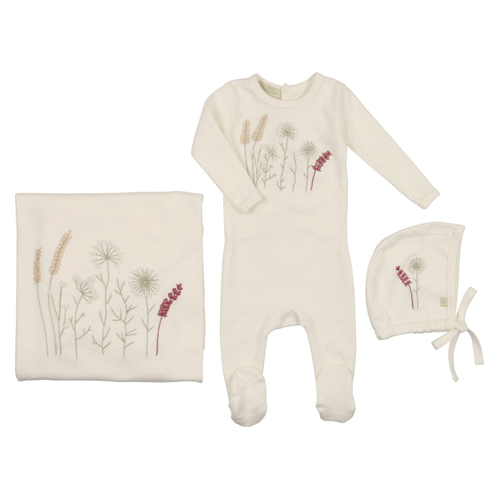 Baby Girl Layette Set | Field Of Wishes | Ivory | Mon Tresor | SS23