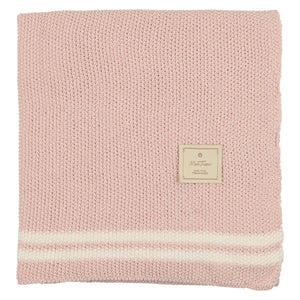 Baby Blanket | Duo Stripe Chunky-Knit | Mon Tresor