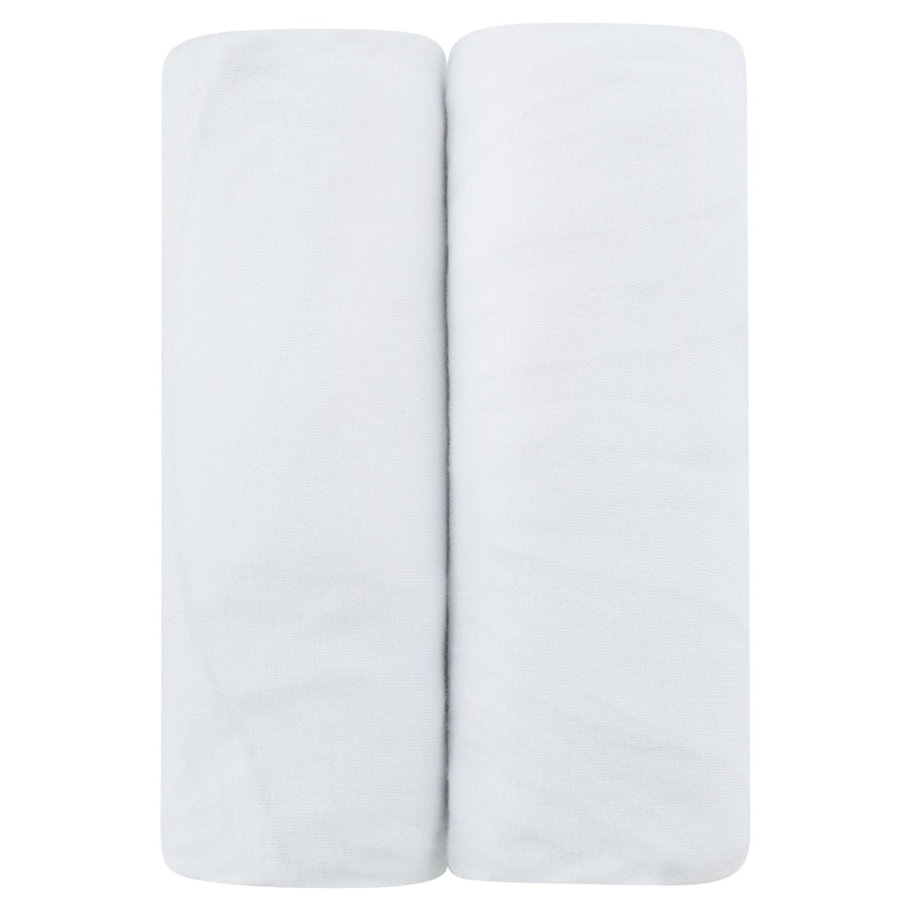 White Baby Crib Sheet