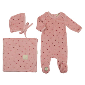 Baby Girl Layette Set | Blissful Blossoms | Pink | Mon Tresor | AW22