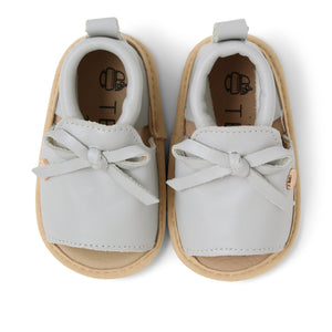 Baby Soft Sole Shoe | 'The August' By TBGB | Blue-Grey Sky
